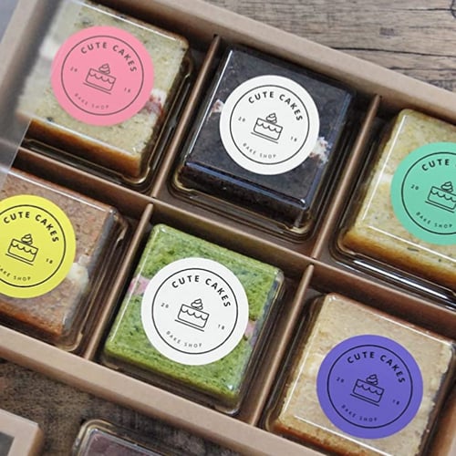 مجموعة ملصقات متعددة الالوان