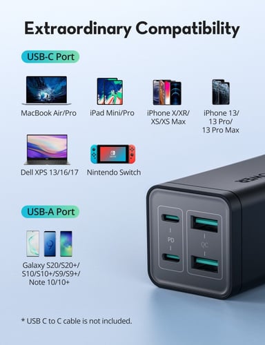 منصة شحن راف باور 65 واط