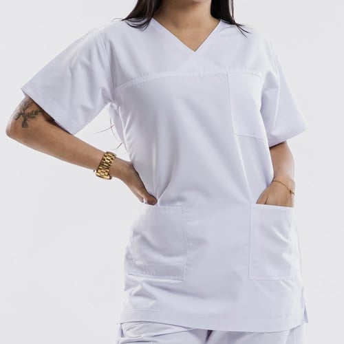 سكراب طبي لون ابيض شكل اكس