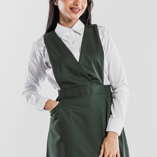 مريول لباسي متوسط بخصر مطاطي