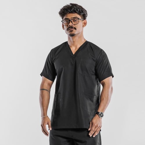 سكراب طبي لون اسود شكل سبعه رجالي