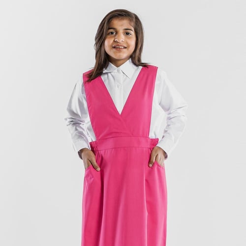 مريول لباسي ابتدائي بخصر مطاطي | لباسي