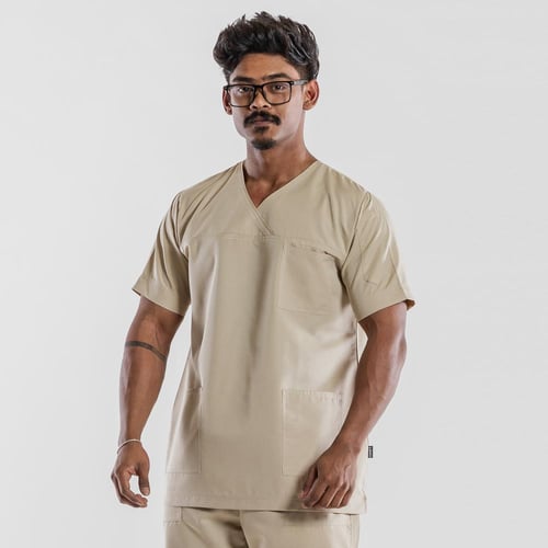 سكراب طبي رجالي بيج فاتح – قصة رقبة X