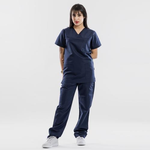 سكراب طبي لون كحلي شكل اكس