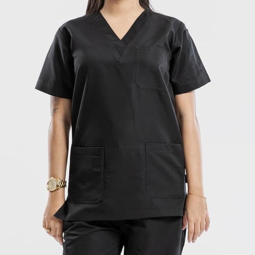 سكراب طبي لون اسود شكل سبعه