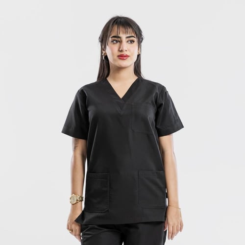 سكراب طبي لون اسود شكل سبعه