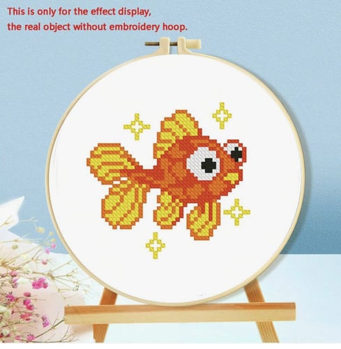 بوكس تطريز بالغرزة المتقاطعة كروس ستيتش للمبتدئين