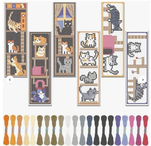 بوكس تطريز بالغرزة المتقاطعة كروس ستيتش للمبتدئين