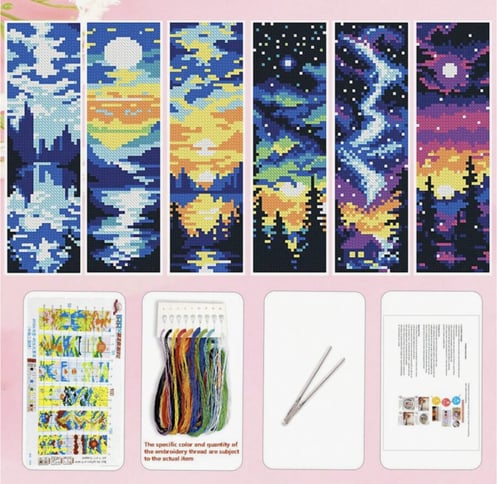 بوكس تطريز بالغرزة المتقاطعة كروس ستيتش للمبتدئين