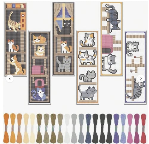 بوكس تطريز بالغرزة المتقاطعة كروس ستيتش للمبتدئين