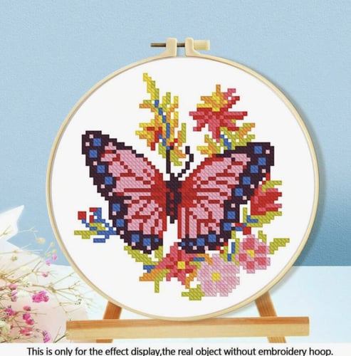 بوكس تطريز بالغرزة المتقاطعة كروس ستيتش للمبتدئين