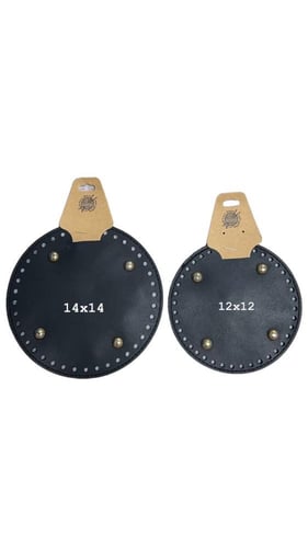 قواعد شنط جلد دائري