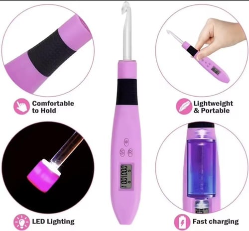 سنارة الكروشيه الذكية