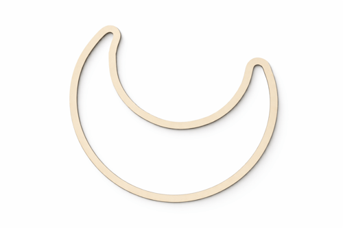 حلقات مكرمية خشبية