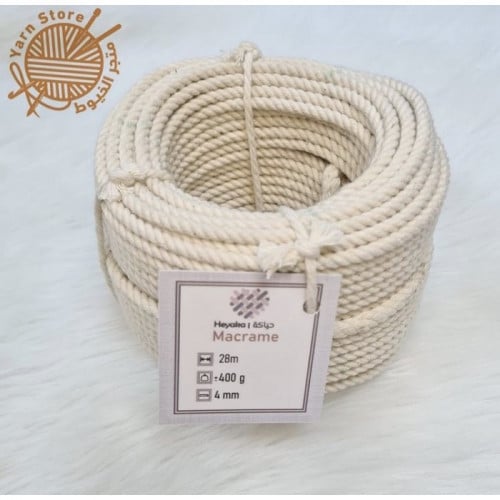 حبال مكرمية مقاس 4 ملم