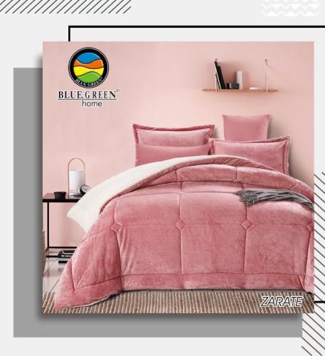 لحاف كينج فرو 4 قطع