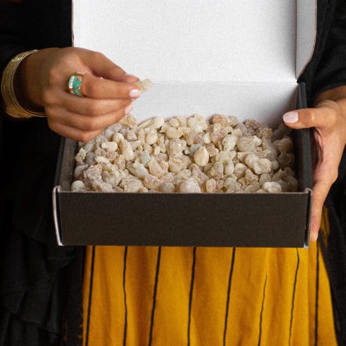 لبان حوجري أخضر للأكل والنقع 125 جم