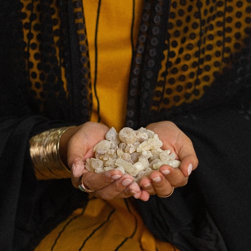 لبان حوجري أخضر للأكل والنقع 250 جم