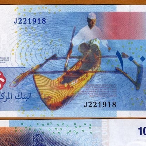 جزر القمر فئة 1000 فرنك أنسر