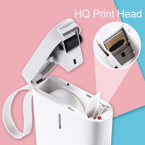 طابعة لاسلكية حرارية محمولة تعمل عبر بلوتوث الجوال