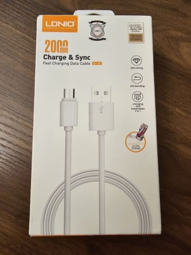 سلك USB -Micro للجوالات وملحقات الاجهزة ماركة Ldni...
