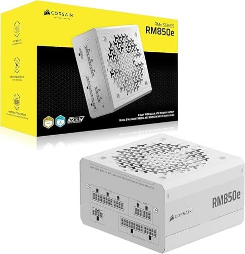 CORSAIR RM850e (2025) Fully Modular Low-Noise ATX...