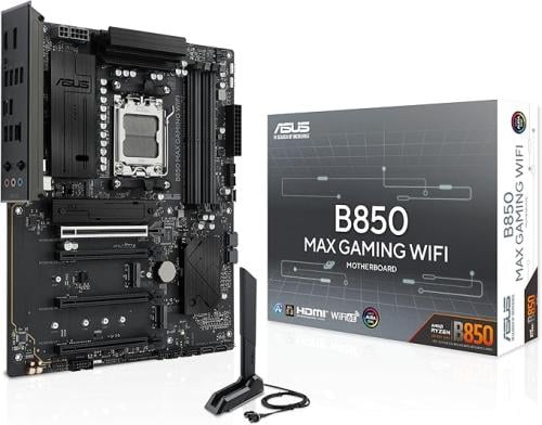 ASUS B850 Max Gaming WiFi Black ATX Motherboard
