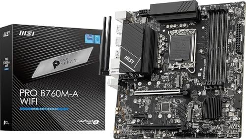 MSI MOTHERBORD PRO B760M-A WIFI DDR5