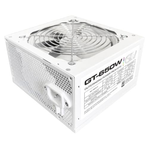 GTW 650W 80 PLUS WHITE POWER SUPPLY 650 WATT WHITE