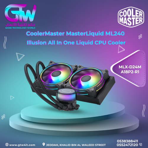 CoolerMaster MasterLiquid ML240 Illusion All In On...