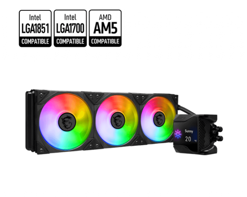 MSI MPG CoreLiquid D360 ARGB - مبرد مائي مع شاشة L...