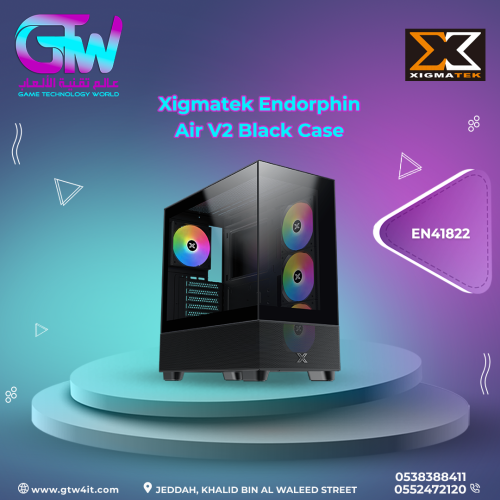 Xigmatek Endorphin Air V2 Black Case