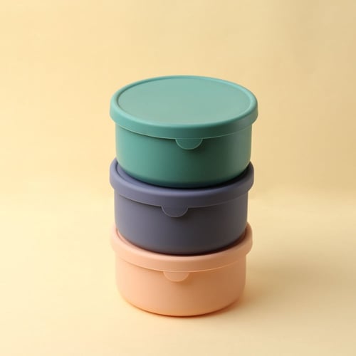 طقم حافظات طعام للأطفال - 2 قطعة