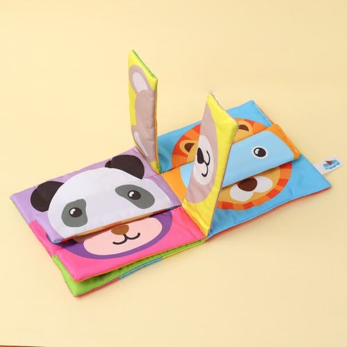 كتاب قماشي تفاعلي للأطفال