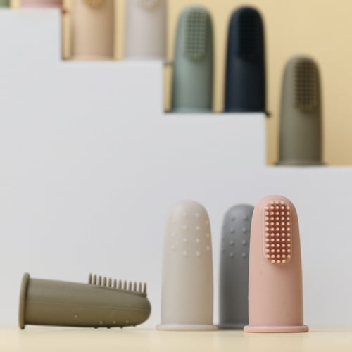 فرشاة أسنان سيلكون للأطفال