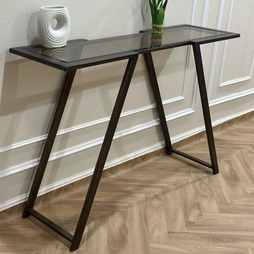 طاولة مدخل استقبال حديد 130×40×90سم