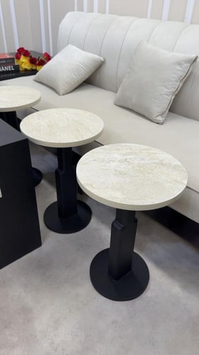 طقم طاولات بديل الحجر