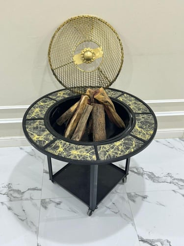 منقل حطب حديد