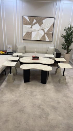 طقم طاولات بديل الرخام