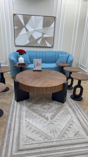 طاولات قشرة الجوز