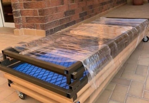 دولاب عزبه متنقل بكفرات