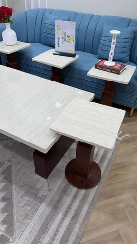 طاولات ضيافة خشب سنديان