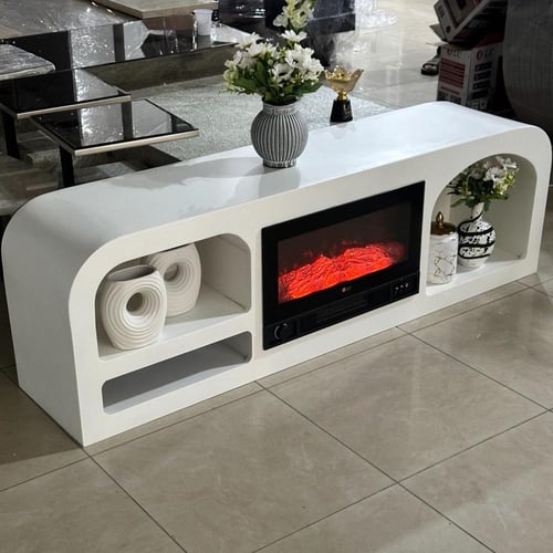 دفاية مع ديكوور خشب