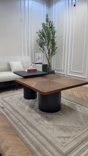 طاولات مودرن قشرة الجوز