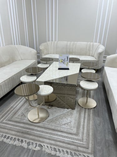 طاولات ضيافة 7 قطعه