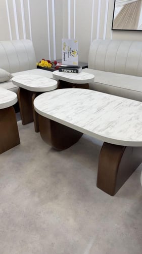 طقم طاولات ضيافه بديل الحجر