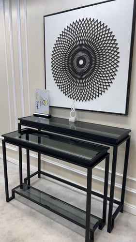 مدخل استقبال زجاج حبتين