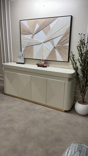 مدخل بوفية خشب