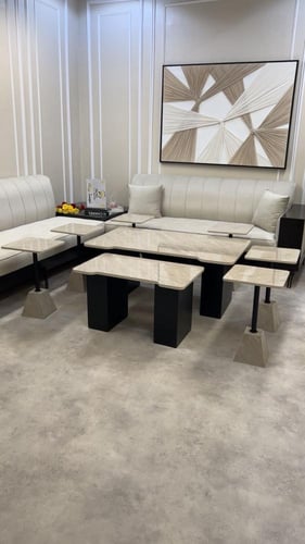 طقم طاولات بديل الرخام