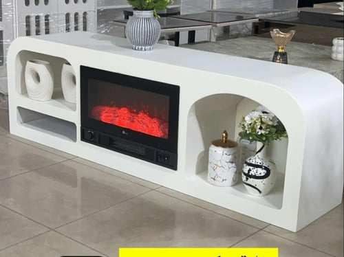 دفاية مع ديكوور خشب